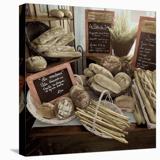 Marketplace #17-Alan Blaustein-Stretched Canvas