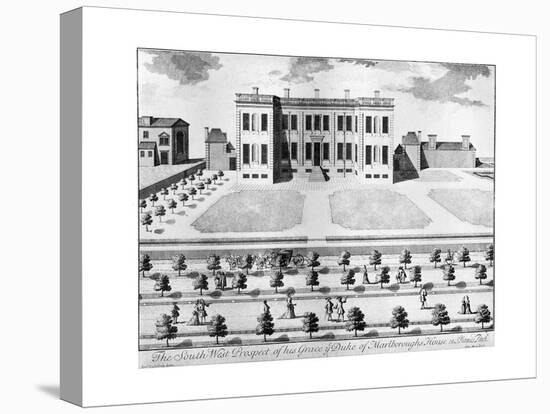 Marlborough House from the South-West, 17th Century-John Harris-Premier Image Canvas