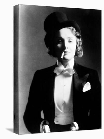 Marlene Dietrich, Portraitc.1930s-null-Stretched Canvas