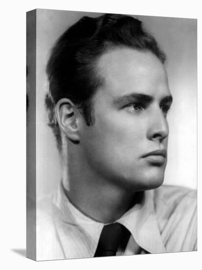 Marlon Brando in the 1940s-null-Stretched Canvas
