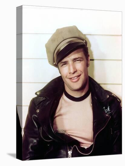 Marlon Brando, the Wild One, 1953-null-Premier Image Canvas