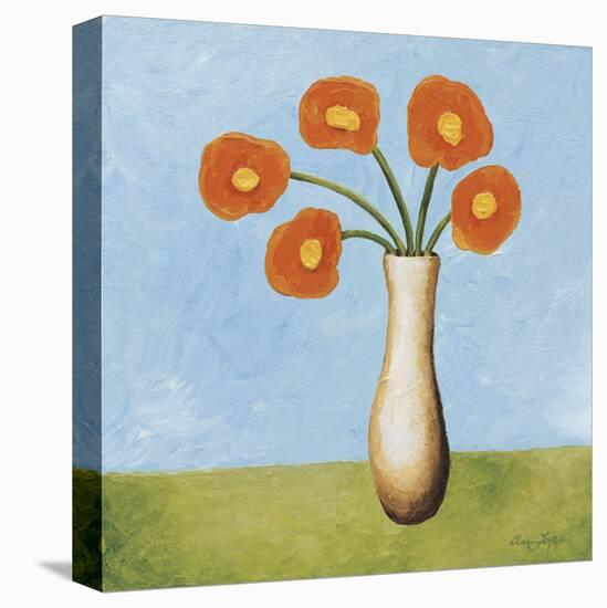 Marmalade Bouquet II-Jocelyne Anderson-Tapp-Stretched Canvas