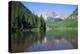 Maroon Lake and Maroon Bells Peaks in the background, Maroon Bells Scenic Area, Colorado, United St-Richard Maschmeyer-Premier Image Canvas