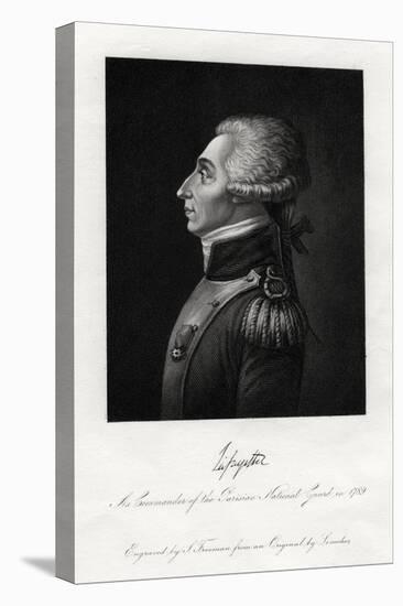 Marquis De Lafayette, French Military Leader and Statesman, 1845-S Freeman-Premier Image Canvas