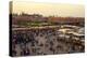 Marrakesh at Dusk, Djemaa El-Fna, Marrakech, Morocco, North Africa, Africa-Simon Montgomery-Premier Image Canvas