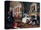 Marriage A-La-Mode: 2, the Tete a Tete, 1743-William Hogarth-Premier Image Canvas