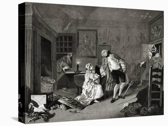 Marriage a la Mode-William Hogarth-Premier Image Canvas