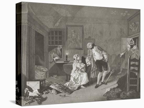 Marriage a la Mode-William Hogarth-Premier Image Canvas