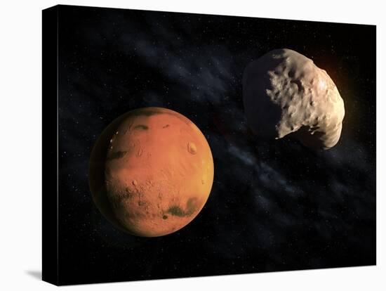 Mars and Deimos, Artwork-null-Premier Image Canvas