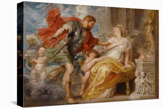 Mars and Rhea Silvia, C. 1616-1617-Peter Paul Rubens-Premier Image Canvas