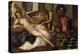 Mars and Venus Surprised by Vulcan-Jacopo Robusti Tintoretto-Premier Image Canvas