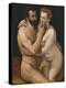 Mars and Venus-Frans Floris the Elder-Premier Image Canvas