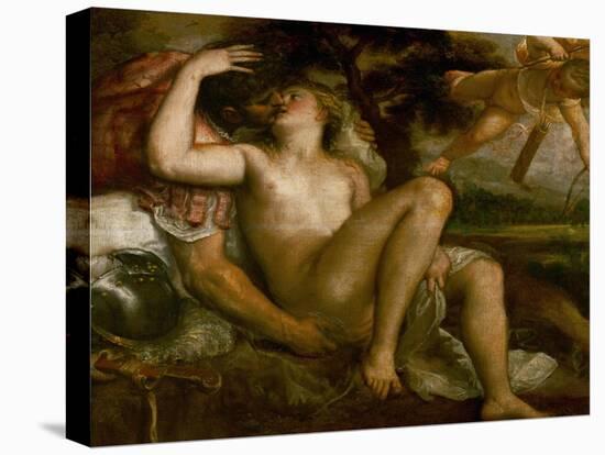 Mars, Venus, and Amor-Titian (Tiziano Vecelli)-Premier Image Canvas