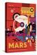 Mars-Vintage Reproduction-Stretched Canvas