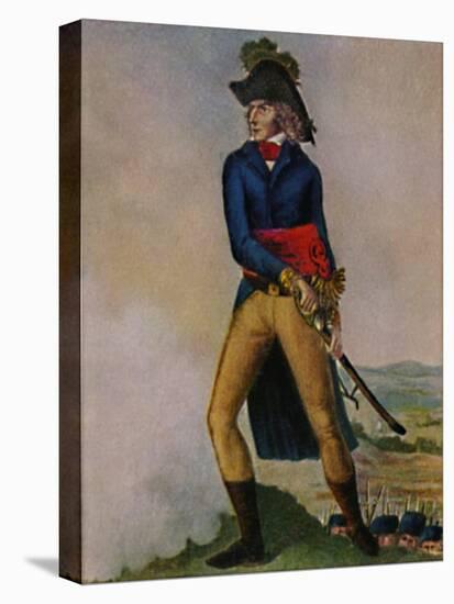 'Marschall Bernadotte 1763-1844. Stich nach der Zeichmung von Hilaire Le Dru', 1934-Unknown-Premier Image Canvas