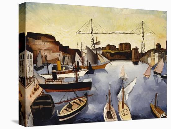 Marseilles Harbour-Christopher Wood-Premier Image Canvas