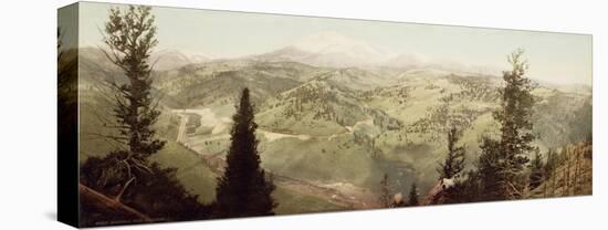 Marshall Pass, Colorado, 1899-William Henry Jackson-Stretched Canvas