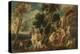 Marsyas Ill-Treated by the Muses-Jacob Jordaens-Stretched Canvas