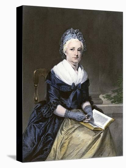 Martha Washington, Seated, with a Book-null-Premier Image Canvas