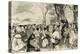 Martin Luther (1483-1546) Preaching in Mora.. Germany-null-Premier Image Canvas