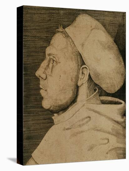 Martin Luther (1483-1546) with Doctor's Cap-Lucas Cranach the Elder-Premier Image Canvas