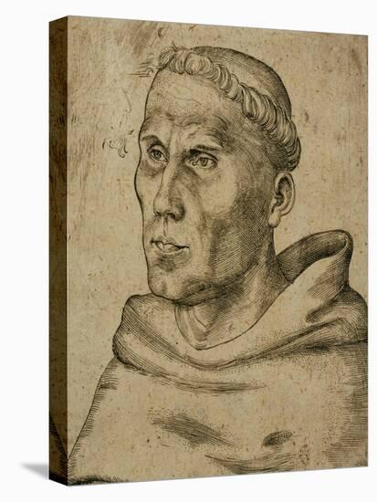 Martin Luther (1483-1546)-Lucas Cranach the Elder-Premier Image Canvas