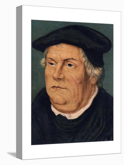 Martin Luther, 16th Century German Protestant Reformer-null-Premier Image Canvas