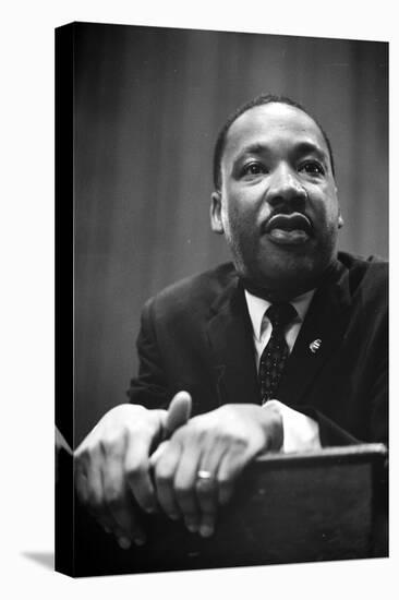 Martin Luther King at a press conference in Washington, D.C., 1964-Marion S. Trikosko-Premier Image Canvas