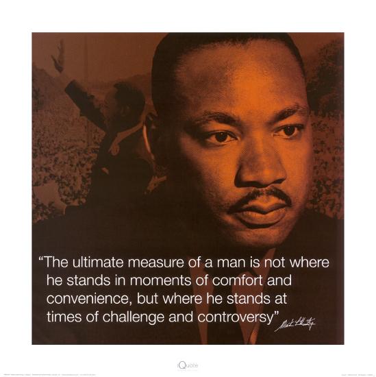 Martin Luther King, Jr.: Measure of a Man-null-Stretched Canvas