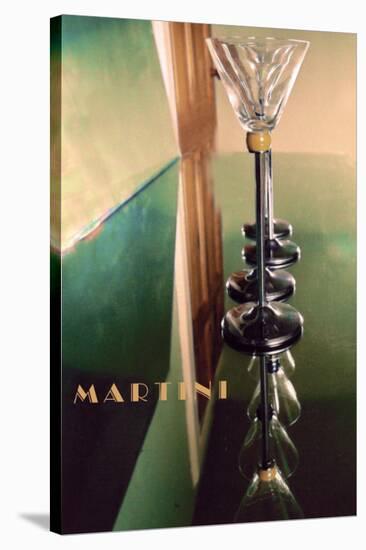 Martini I-Richard Sutton-Stretched Canvas