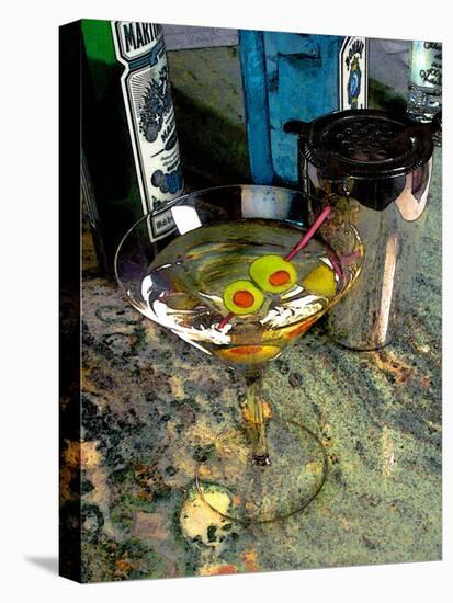 Martini on the Marble Table-Steve Ash-Premier Image Canvas