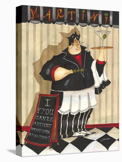 Martini Waiter-Jennifer Garant-Premier Image Canvas