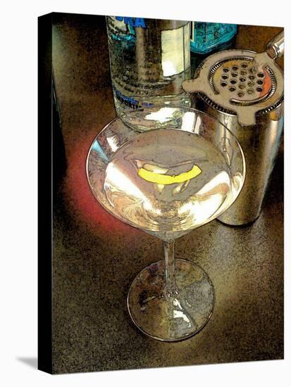 Martini with Lemon Peel-Steve Ash-Premier Image Canvas