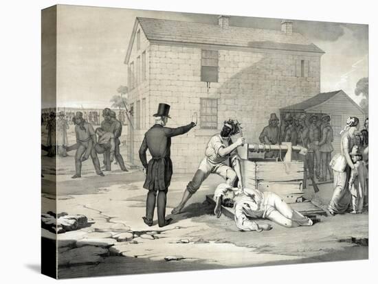 Martyrdom of Joseph and Hyrum Smith in Carthage Jail, June 27th 1844, 1851-null-Premier Image Canvas