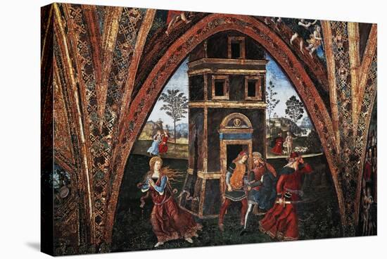 Martyrdom of Saint Barbara-Bernardino di Betto Pinturicchio-Premier Image Canvas