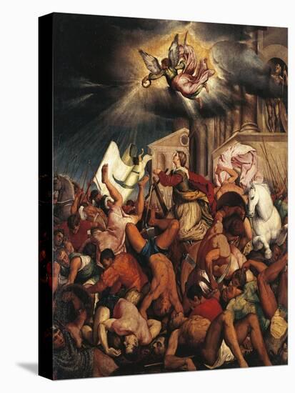 Martyrdom of Saint Catherine-Jacopo Bassano-Premier Image Canvas