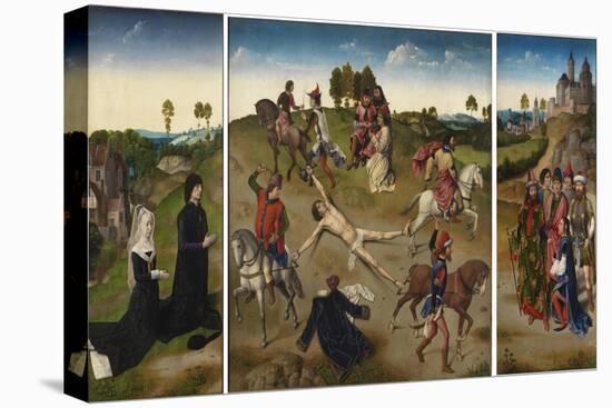 Martyrdom of Saint Hippolytus (Triptyc), after 1468-Hugo van der Goes-Premier Image Canvas