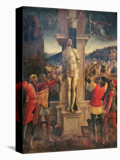 Martyrdom of Saint Sebastian-Vincenzo Foppa-Stretched Canvas
