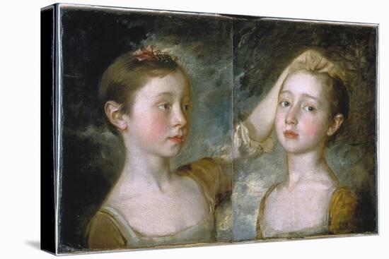 Mary and Margaret Gainsborough-Thomas Gainsborough-Premier Image Canvas
