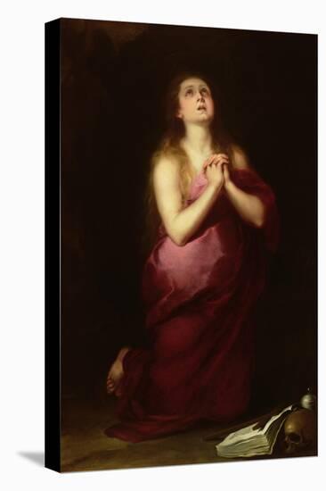 Mary Magdalene, 1650-55-Bartolome Esteban Murillo-Premier Image Canvas