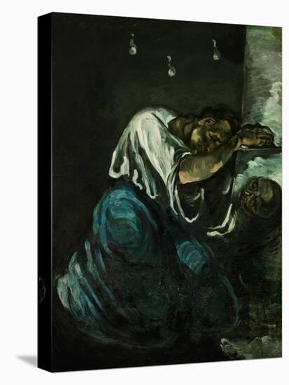 Mary Magdalene or Sorrow, circa 1869-Paul Cézanne-Premier Image Canvas