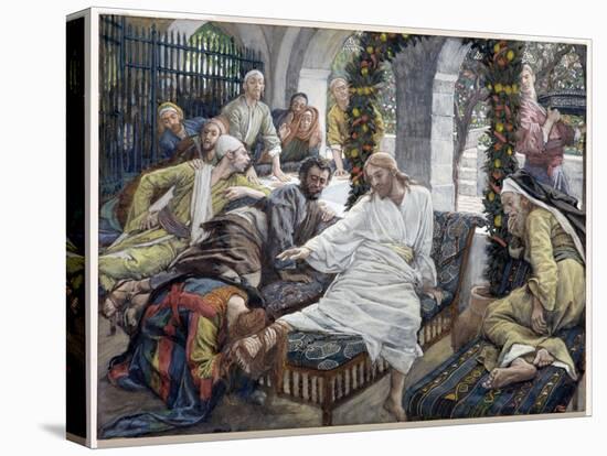 Mary Magdalene's Box of Very Precious Ointment, Illustration for 'The Life of Christ', C.1886-96-James Tissot-Premier Image Canvas