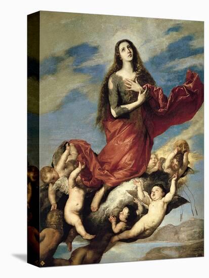 Mary Magdalene Taken Up to Heaven-José de Ribera-Premier Image Canvas