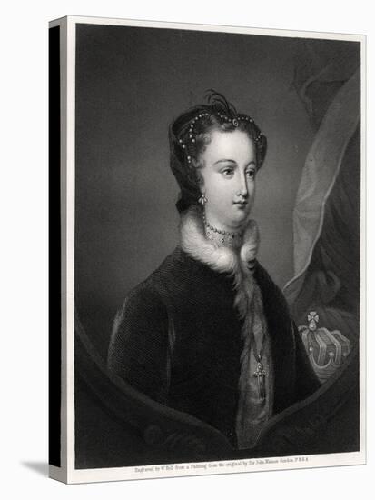 Mary Stuart, Queen of the Scots, 19th Century-W Holl-Premier Image Canvas