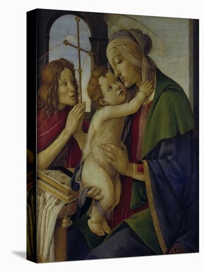 Mary with Jesus and the Young John the Baptist, C. 1490-Sandro Botticelli-Premier Image Canvas