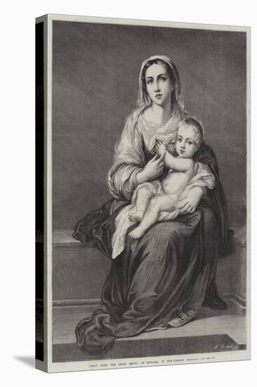 Mary with the Child Jesus-Bartolome Esteban Murillo-Premier Image Canvas