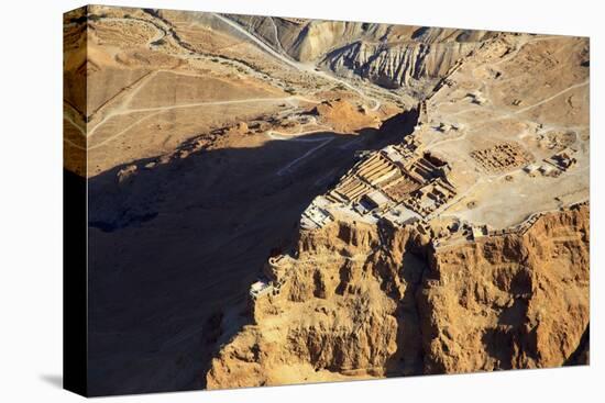 Masada from Above.-Stefano Amantini-Premier Image Canvas