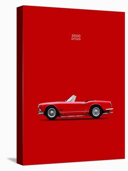 Maserati 3500 Spyder 1959-Mark Rogan-Stretched Canvas