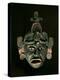 Mask in Jade and Shell Mosaic, Mayan Early Classical period 300-600 AD, Tikal, Guatemala-null-Premier Image Canvas