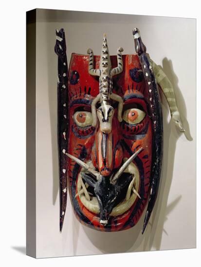 Mask of a Deer Used by the Mayo Peoples of the Sonora and Sinalo States of Mexico-Mexican School-Premier Image Canvas